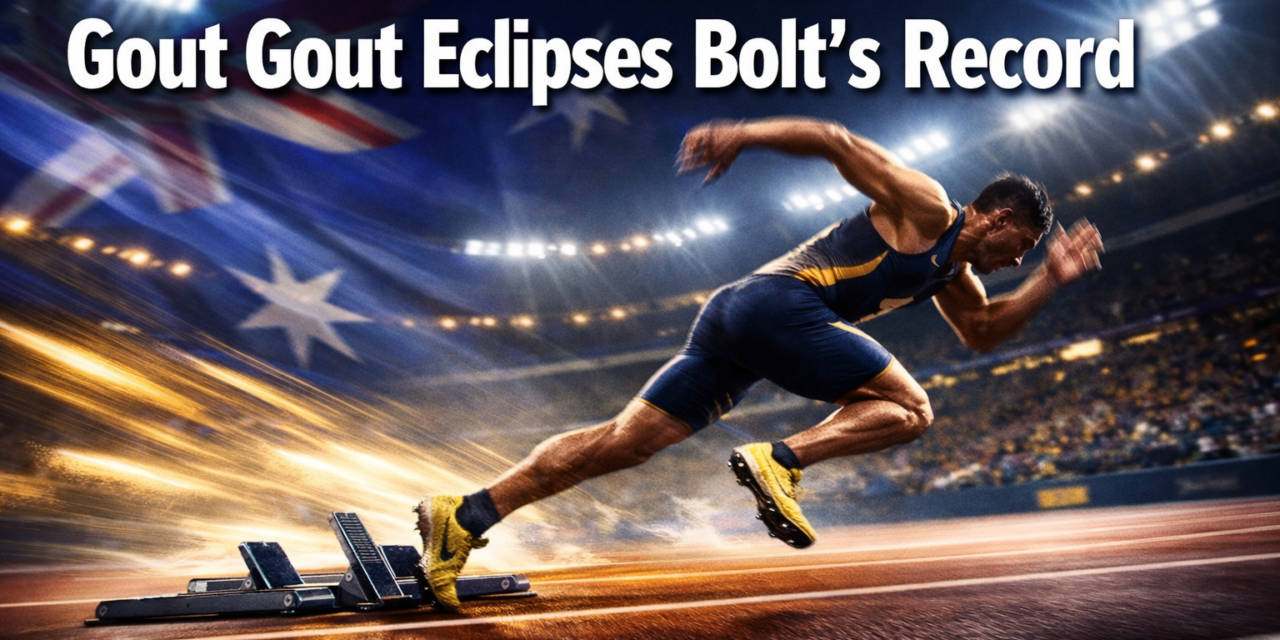 Teen sprint sensation Gout Gout just eclipsed one of Usain Bolt’s records