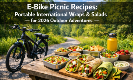 🚲  E-Bike Picnic Recipes: Portable International Wraps and Salads for 2026 Outdoor Adventures with YouTube Packing Demos