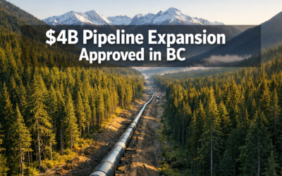 🇨🇦  Federal Government Approves $4B Natural Gas Pipeline Expansion in BC: Environmental Impacts, Job Creation, and First Nations Consultations