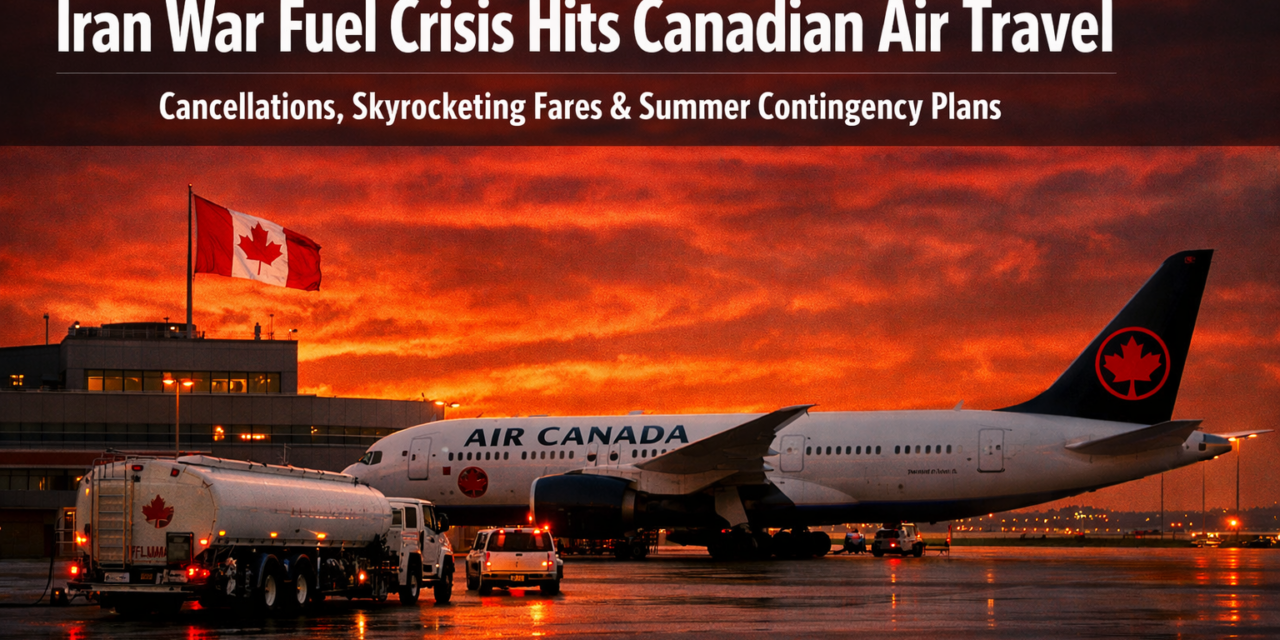 Iran War Fuel Crisis Hits Canadian Air Travel: Cancellations, Skyrocketing Fares, and Summer Trip Contingency Plans