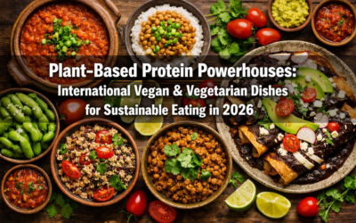 Plant-Based Protein Powerhouses: International Vegan & Vegetarian Dishes for Sustainable Eating in 2026