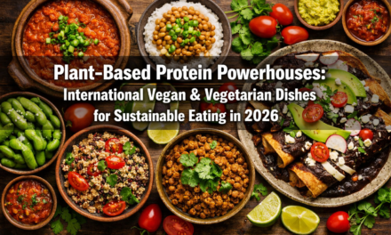Plant-Based Protein Powerhouses: International Vegan & Vegetarian Dishes for Sustainable Eating in 2026