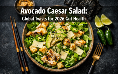 🥑  Avocado Caesar Salad with Global Twists from Mexico to Japan: Creamy Vegan Variations for 2026 Gut Health