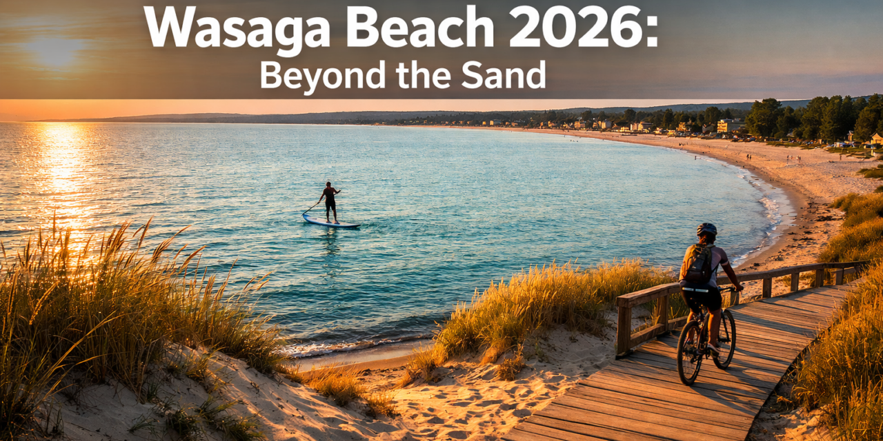 🥰  Wasaga Beach 2026: Beyond the Sand – Dune Hikes, Boardwalk Biking, and Georgian Bay SUP Tours