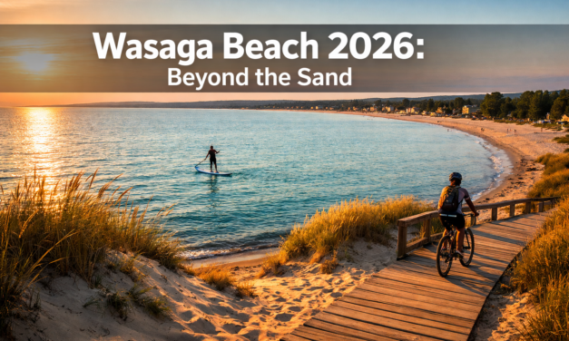 🥰  Wasaga Beach 2026: Beyond the Sand – Dune Hikes, Boardwalk Biking, and Georgian Bay SUP Tours