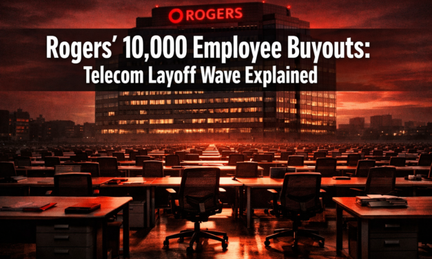 🤷‍♂️  Rogers’ Massive 10,000 Employee Buyouts: Telecom Layoff Wave Explained and Job Market Impacts