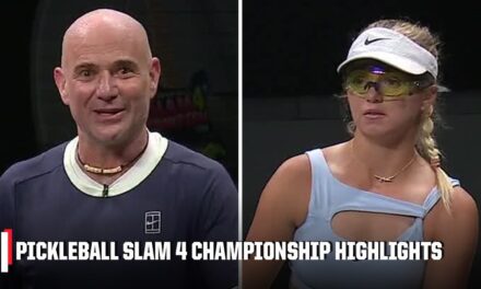 Team Agassi vs. Team Waters (🇨🇦 Genie Bouchard) | Pickleball Slam 4 Championship Highlights | ESPN