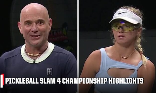 Team Agassi vs. Team Waters (🇨🇦 Genie Bouchard) | Pickleball Slam 4 Championship Highlights | ESPN