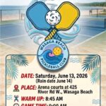 💥 Wasaga Beach Kinette Club Pickleball Tournament | Saturday June 13, 2026