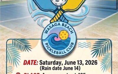 💥 Wasaga Beach Kinette Club Pickleball Tournament | Saturday June 13, 2026