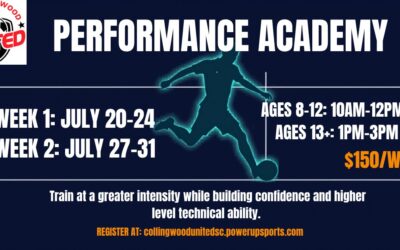 ⚽️ CUSC Performance Academy, High-Performance Training | Collingwood United Soccer Club