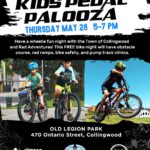 🚴‍♀️  KIDS PEDAL PALOOZA – TOMORROW Thursday, May 28th | FREE