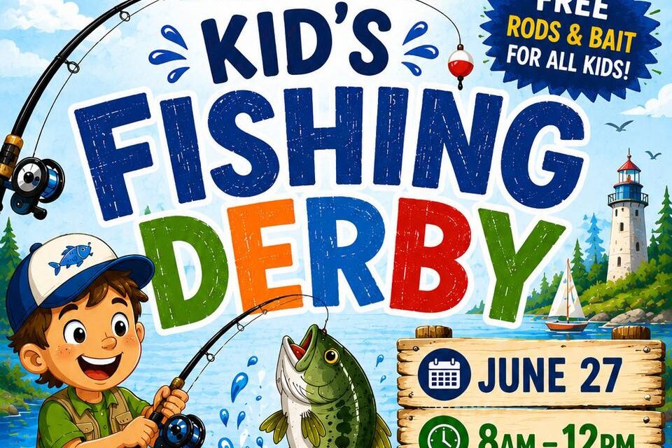 🐟  Annual Kid’s Fishing Derby 2026 – June 27th | The Optimist Club of Collingwood and Southern Georgian Bay