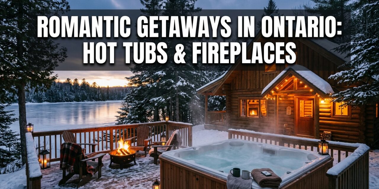 Romantic Getaways in Ontario with Hot Tubs and Fireplaces: Cozy Hotels, Cabins, and Inns