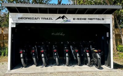 ♥️  Georgian Trail E-Bike Rentals Expands Fleet and Regional Partnerships Across South Georgian Bay