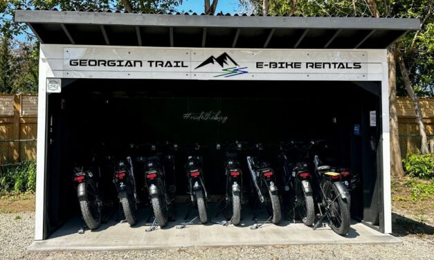 ♥️  Georgian Trail E-Bike Rentals Expands Fleet and Regional Partnerships Across South Georgian Bay