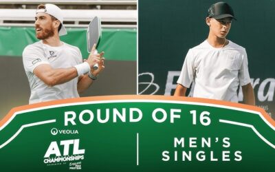 💯🎯🚀 Federico Staksrud v Tama Shimabukuro at the Veolia Atlanta Pickleball Championships