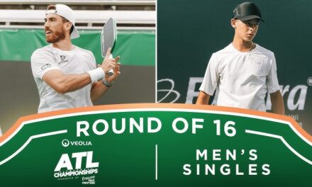 💯🎯🚀  Federico Staksrud v Tama Shimabukuro at the Veolia Atlanta Pickleball Championships