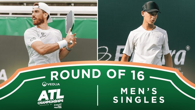 💯🎯🚀  Federico Staksrud v Tama Shimabukuro at the Veolia Atlanta Pickleball Championships