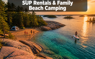 Killbear Provincial Park 2026: Georgian Bay Rock Scribbles, SUP Rentals, and Family Beach Camping Guides