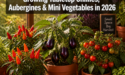 Compact Edibles Revolution: Growing Tabletop Chillies, Aubergines, and Mini Vegetables in 2026