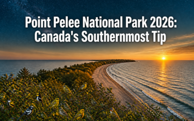 Point Pelee National Park 2026: Canada’s Southernmost Tip – Bird Migration Peaks, Beach Walks, and Stargazing Escapes
