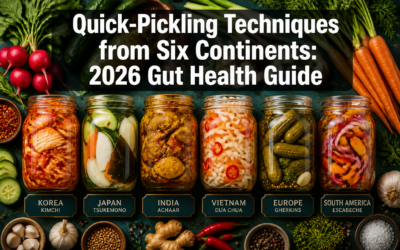 Quick-Pickling Techniques from Six Continents: Preserving Spring Vegetables and Building Probiotic Bowls for 2026