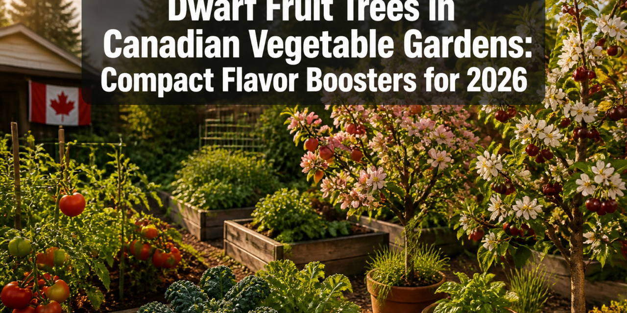 Dwarf Fruit Trees in Canadian Vegetable Gardens: Compact Flavor Boosters for 2026 Small Spaces