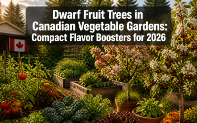 Dwarf Fruit Trees in Canadian Vegetable Gardens: Compact Flavor Boosters for 2026 Small Spaces