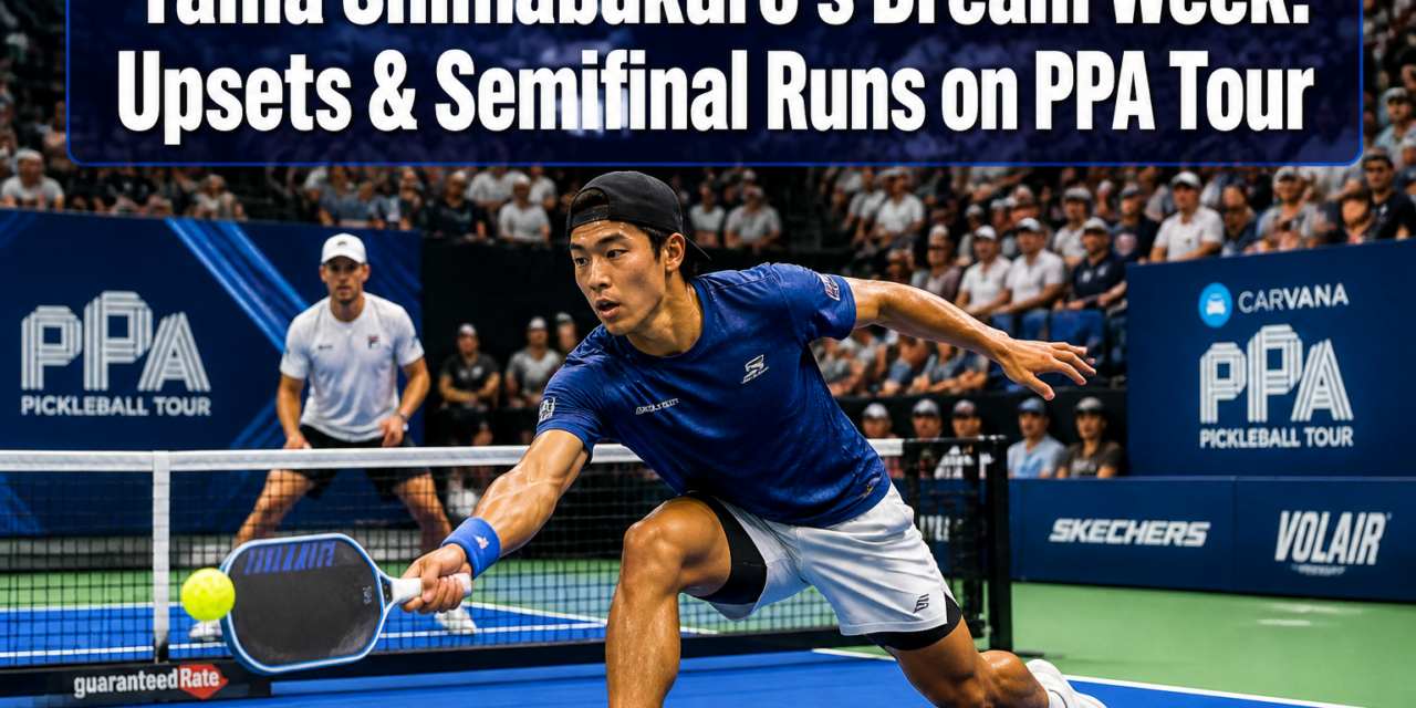 🏆  Tama Shimabukuro’s Dream Week on PPA Tour: Upsets, Semifinal Runs, and Emerging Women’s Singles Threat
