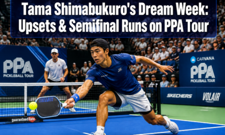 🏆  Tama Shimabukuro’s Dream Week on PPA Tour: Upsets, Semifinal Runs, and Emerging Women’s Singles Threat