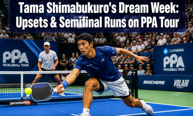 🏆  Tama Shimabukuro’s Dream Week on PPA Tour: Upsets, Semifinal Runs, and Emerging Women’s Singles Threat