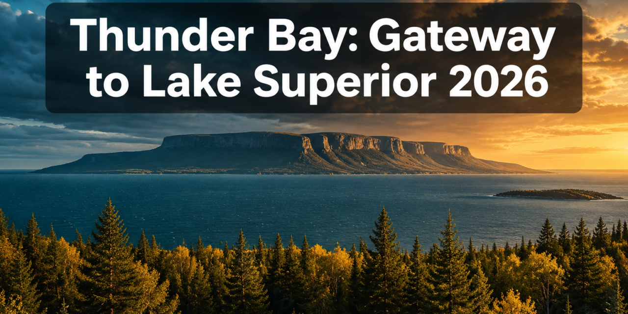 Thunder Bay Gateway to Lake Superior 2026: Sleeping Giant Hikes, Kakabeka Falls, and Ouimet Canyon Adventures