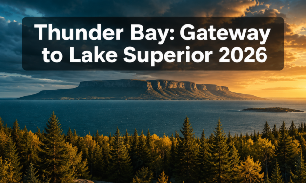 Thunder Bay Gateway to Lake Superior 2026: Sleeping Giant Hikes, Kakabeka Falls, and Ouimet Canyon Adventures
