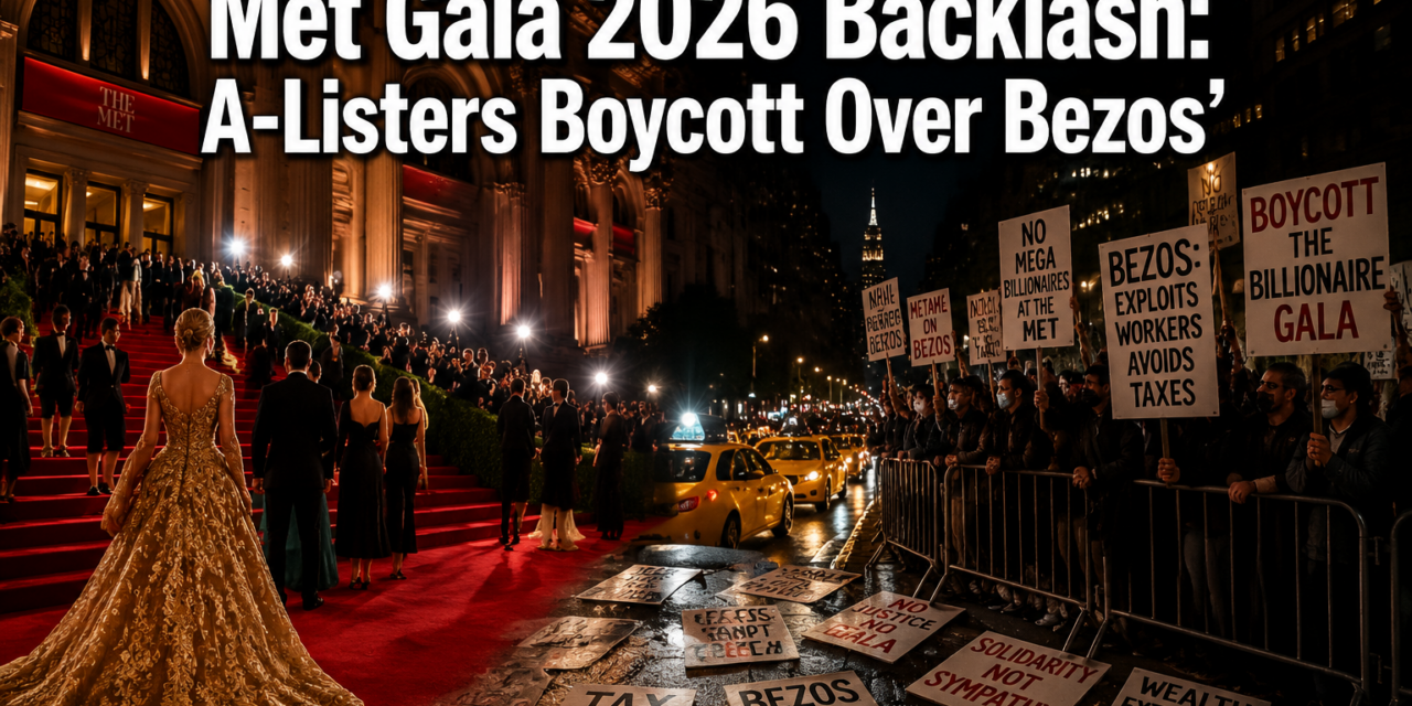 Met Gala 2026 Backlash: A-Listers Boycott Over Jeff Bezos—Canadian Celebs Weigh In on Tech Tycoon Drama