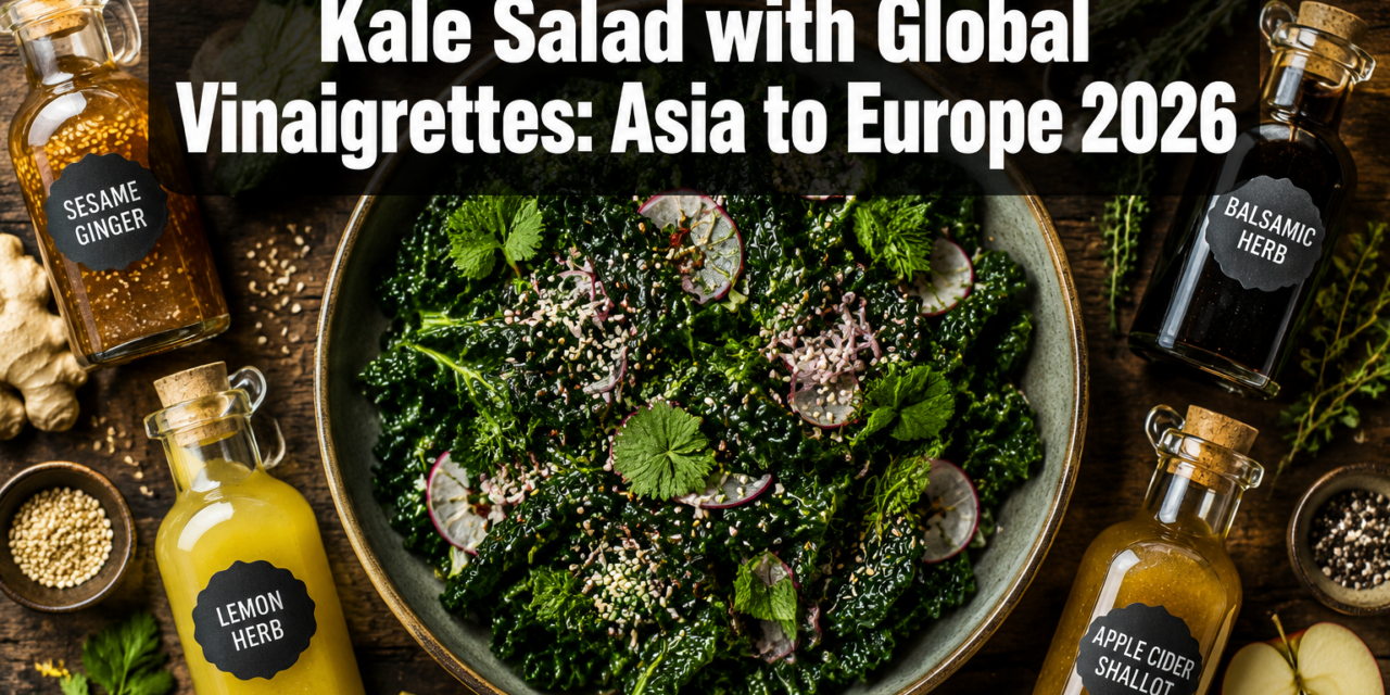 My Go-To Kale Salad with Global Vinaigrettes: Nourishing Greens Bowls from Asia to Europe for 2026