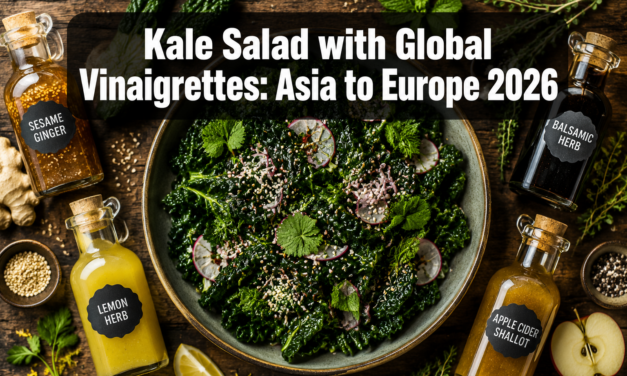 My Go-To Kale Salad with Global Vinaigrettes: Nourishing Greens Bowls from Asia to Europe for 2026