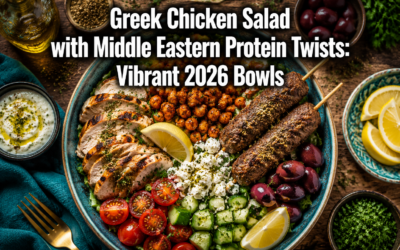 Greek Chicken Salad with Middle Eastern Protein Twists: Vibrant 2026 Bowls for Immunity Boosting with YouTube Grilling Demos