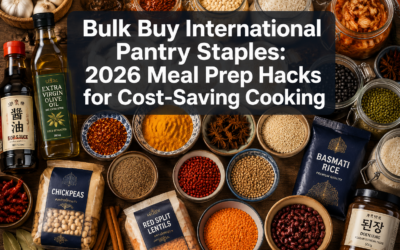 Bulk Buy International Pantry Staples: Healthy Meal Prep Hacks for Cost-Saving 2026 Cooking