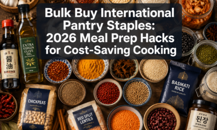 Bulk Buy International Pantry Staples: Healthy Meal Prep Hacks for Cost-Saving 2026 Cooking