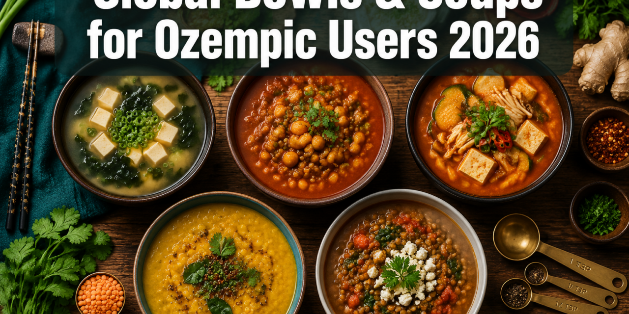 Ozempic-Friendly International Recipes: Low-Calorie Global Bowls and Soups for Weight Loss in 2026