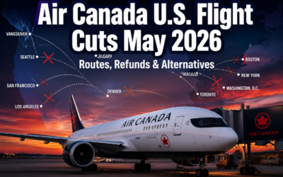 Air Canada U.S. Flight Cuts May 2026: Full List of Affected Routes, Refund Policies, and Last-Minute Travel Alternatives