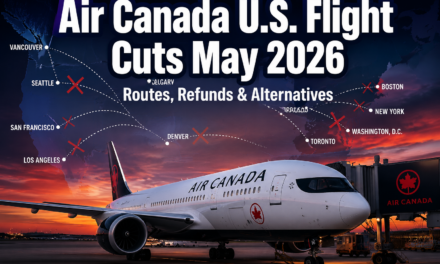 Air Canada U.S. Flight Cuts May 2026: Full List of Affected Routes, Refund Policies, and Last-Minute Travel Alternatives