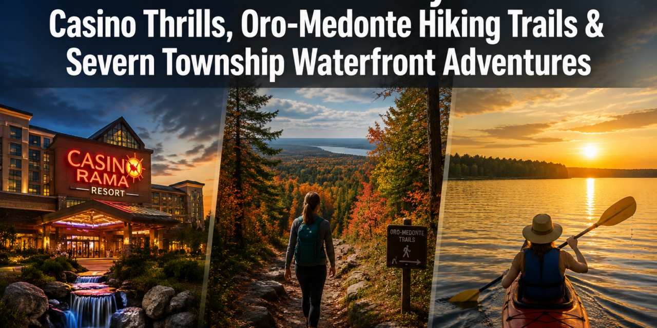 Orillia 2026: Casino Thrills, Oro-Medonte Hiking Trails, and Waterfront Adventures