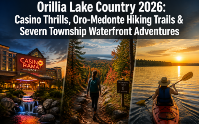 Orillia 2026: Casino Thrills, Oro-Medonte Hiking Trails, and Waterfront Adventures