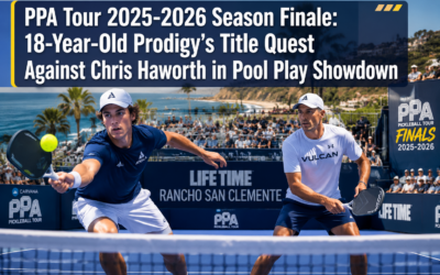 🎯 PPA Tour 2025-2026 Season Finale: 15-Year-Old Prodigy’s Title Quest Against Chris Haworth
