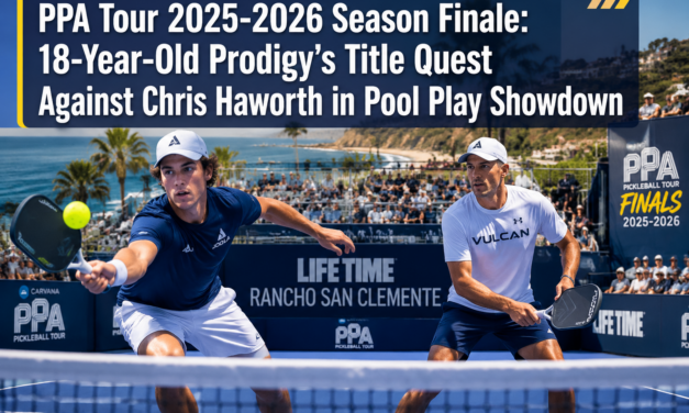 🎯  PPA Tour 2025-2026 Season Finale: 15-Year-Old Prodigy’s Title Quest Against Chris Haworth