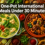 One-Pot International Meals Under 30 Minutes: Weeknight Dinners from Thai Curry to Moroccan Tagine Simplified for 2026 Busy Families with Time-Lapse Cooking Videos