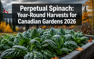 Perpetual Spinach for Year-Round Canadian Vegetable Gardens: 2026’s Low-Maintenance Leafy Green