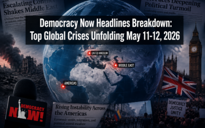Democracy Now Headlines Breakdown: Top Global Crises Unfolding May 11-12, 2026